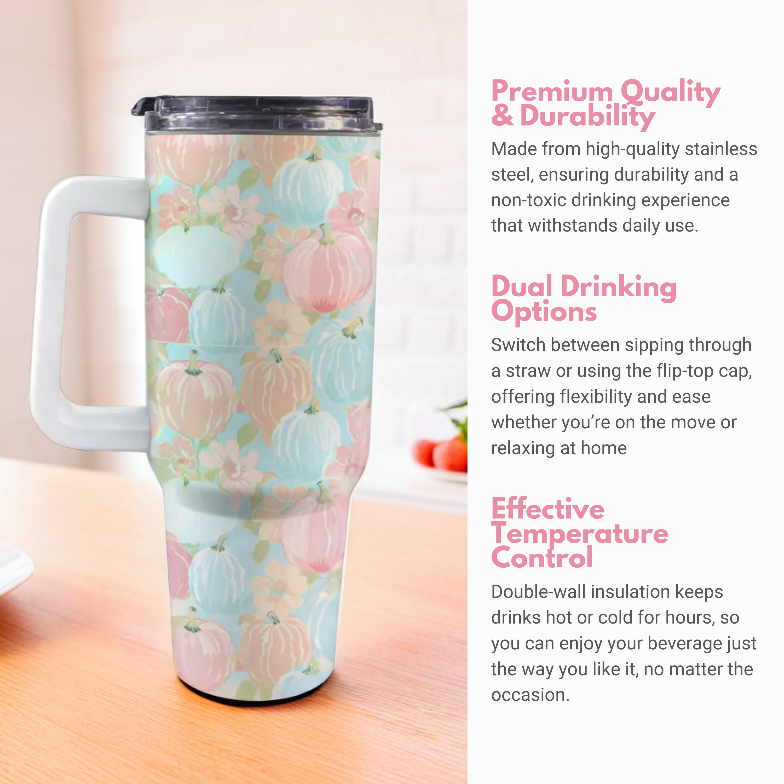 Pumpkin Patch 40 Oz Tumbler