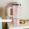 Rainbow Cheetah 40 Oz Tumbler