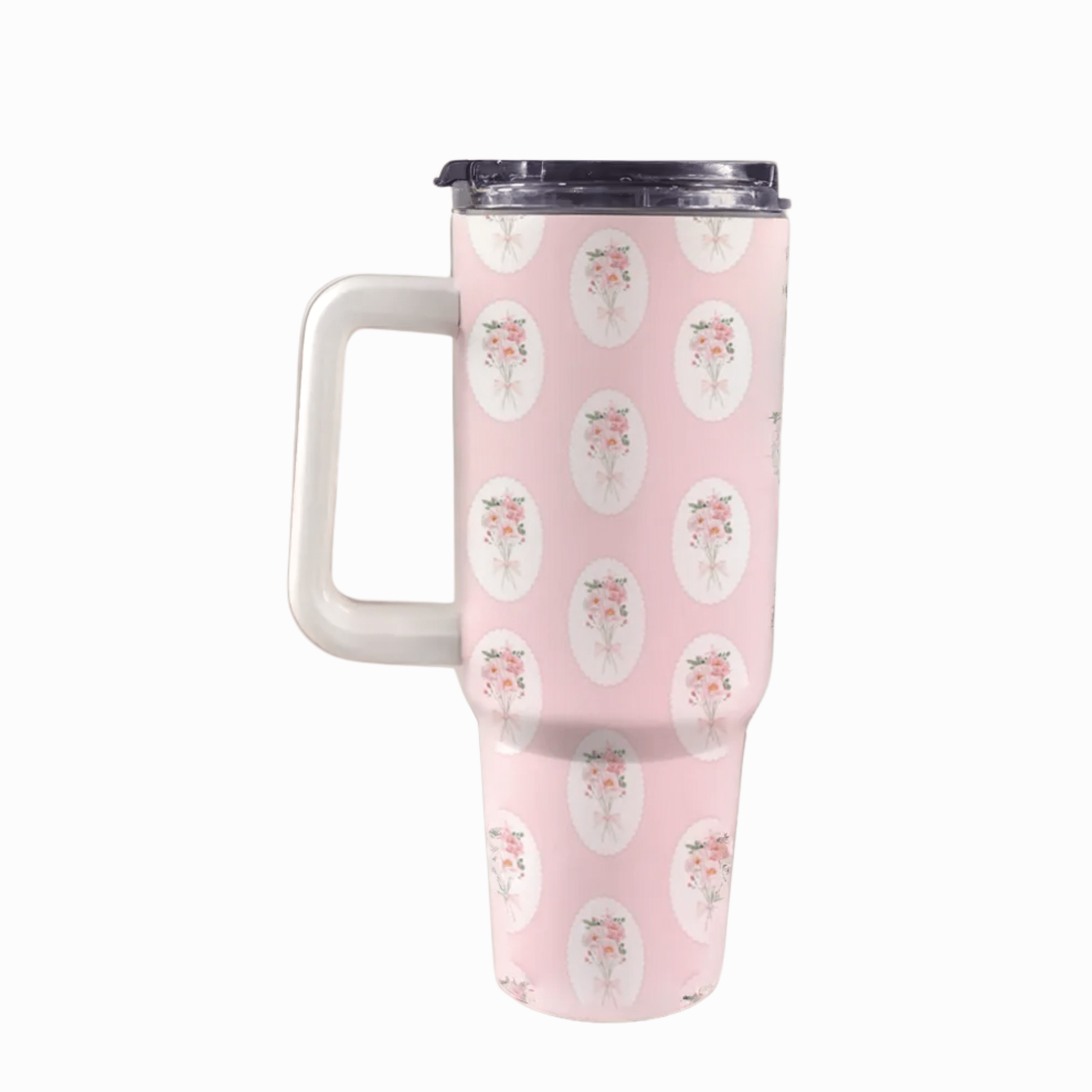 Rose Vine 40 Oz Floral Tumbler