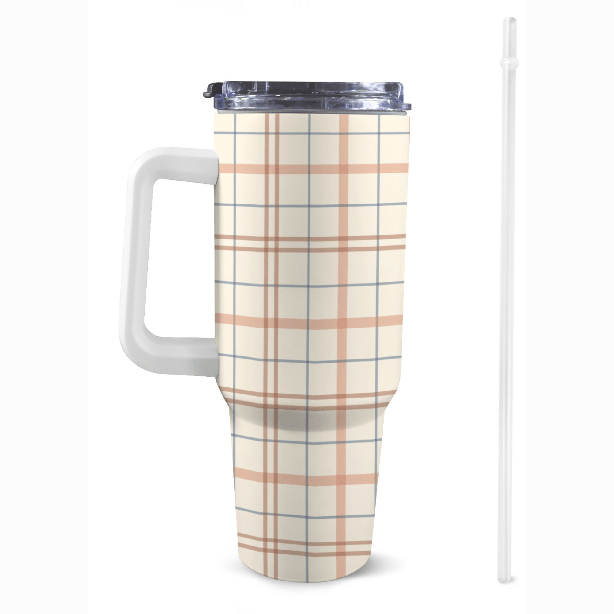 Barrett 40 Oz Plaid Tumbler