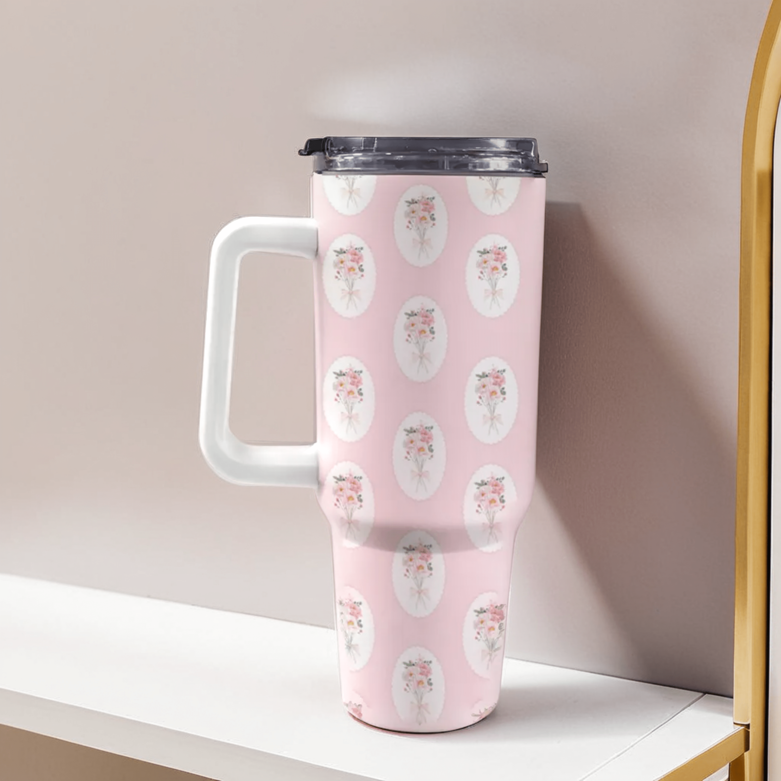 Autumn Floral 40 Oz Tumbler