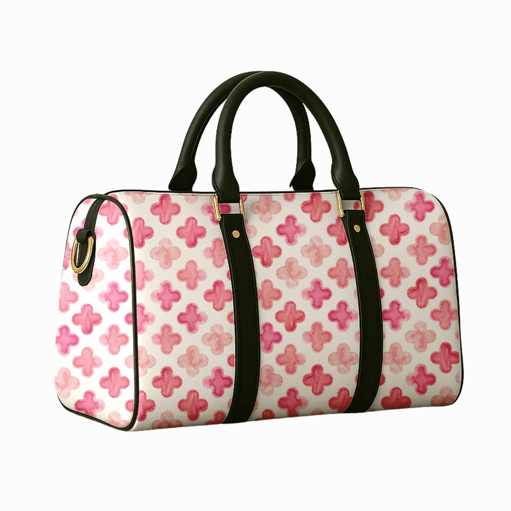 Vibrant Orange Luxe Travel Bag