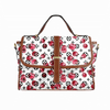 Pink Floral Satchel Bag